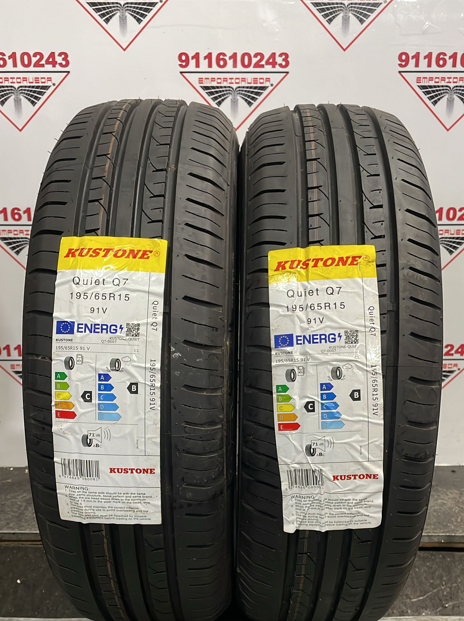 KUSTONE  195/65 R15 91 V